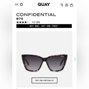 Quay sunglasses